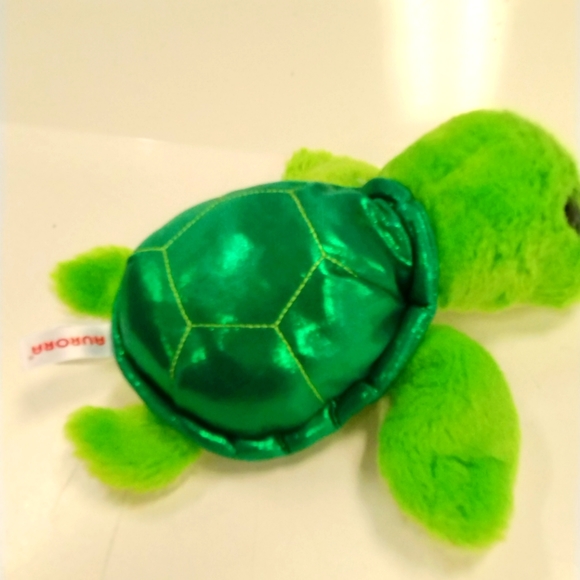 ✓Aurora Sparkle Tales - 9" Maui Green Turtle - Picture 7 of 17